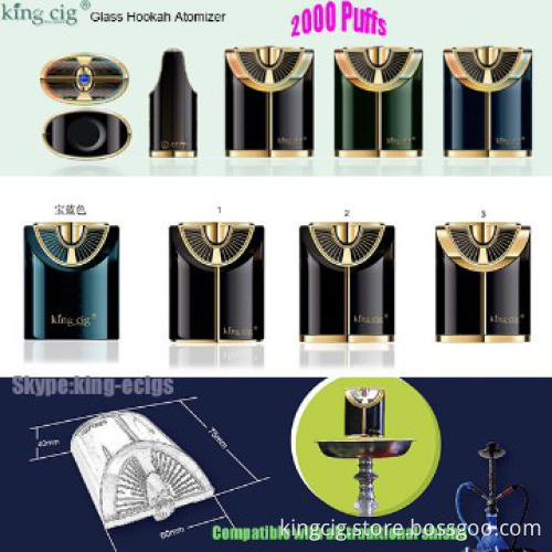 2014NEW!!! Huge Vapor 500-2000puffs rechargeable hookahs